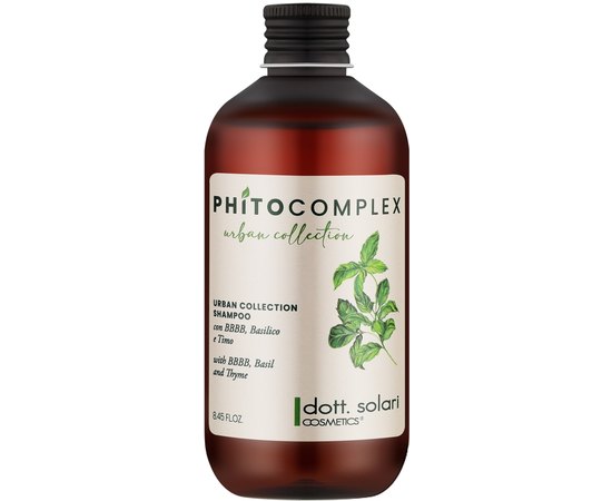 Шампунь для волос Dott. Solari Phitocomplex Urban Collection Shampoo