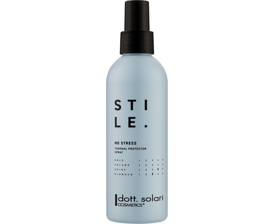 Термозахисний спрей для волосся Dott. Solari Style No Stress Thermal Protector Spray, 200 ml, фото 