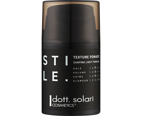Легка помадка для надання форми Dott. Solari Style Texture Pomade Shaping Light Pomade, 50 ml, фото  Легка помадка для надання форми Dott. Solari Style Texture Pomade Shaping Light Pomade, 50 ml, фото