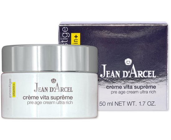 Ультра питательный крем с витаминами и антиоксидантами Jean d'Arcel Crème Vita Suprême Ultra Rich, 50 ml, изображение 2