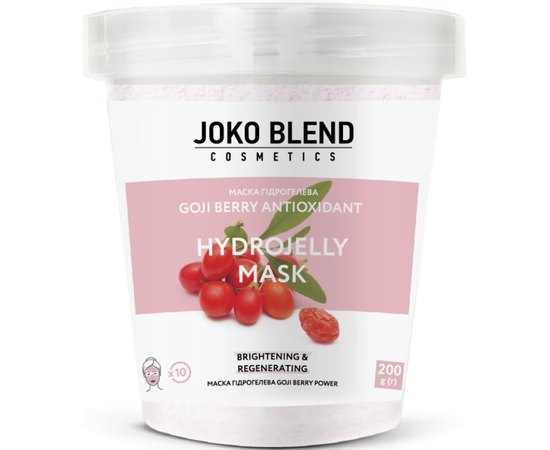 Маска гідрогелева Joko Blend Goji Berry Antioxidant Hydrojelly Mask, 200 g, фото  Маска гідрогелева Joko Blend Goji Berry Antioxidant Hydrojelly Mask, 200 g, фото