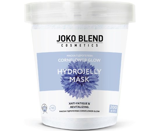 Маска гідрогелева Joko Blend Cornflower Glow Hydrojelly Mask, 200 g, фото  Маска гідрогелева Joko Blend Cornflower Glow Hydrojelly Mask, 200 g, фото