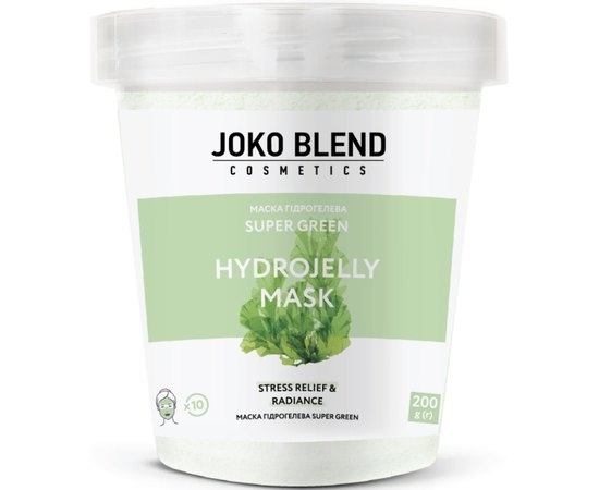 Маска гідрогелева Joko Blend Super Green Hydrojelly Mask, 200 g, фото  Маска гідрогелева Joko Blend Super Green Hydrojelly Mask, 200 g, фото