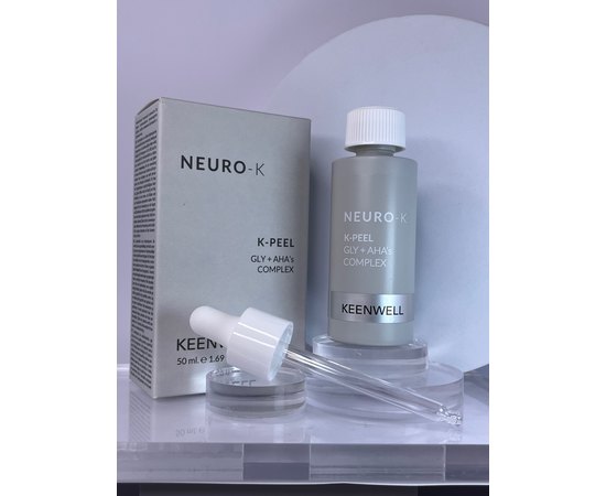 Пілінговий комплекс Оновлення та сяяння шкіри Keenwell Neuro-K K-Peel GLY+ AHA's, 50 ml, фото _ab__is.image_number.default