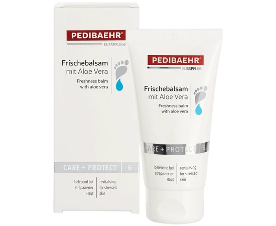 Освежающий бальзам с алоэ вера PediBaehr, изображение 2