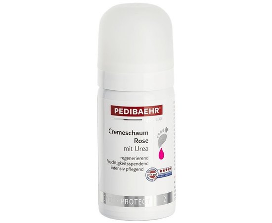 PediBaehr Крем-пінка з рожевою олією і 10% -вою сечовиною, фото 