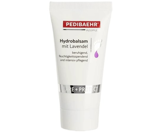 Гідробальзам для сухої шкіри ніг з маслом лаванди PediBaehr Hydrobalsam, фото 