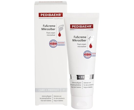 Крем для ног с микросеребром PediBaehr, изображение 3