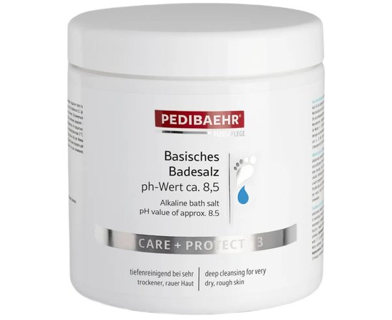 Лужна сіль для ванн PediBaehr Basisches Badesalz, фото 