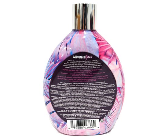 Крем для солярия для гламурного темного загара Tan Asz U Midnight Miami 400X, 400 ml, изображение 2 Крем для солярия для гламурного темного загара Tan Asz U Midnight Miami 400X, 400 ml, изображение 2