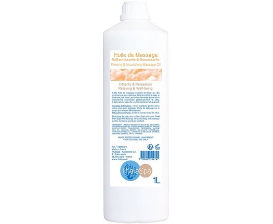 Массажное масло Упругость и питание Thalaspa Firming and Nourishing Massage oil, 1000 ml