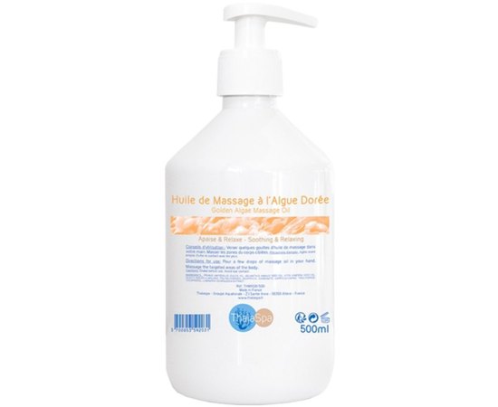 Массажное масло Золотые водоросли Thalaspa Golden Algae Massage Oil, 500 ml