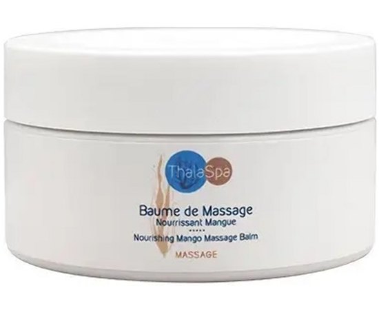 Питательный воск-бальзам для обертывания и массажа Манго Thalaspa Nourishing Mango Massage Balm and Wrap, 250 g