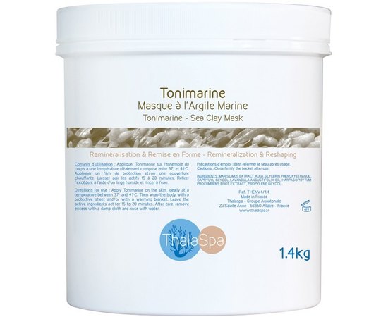 Маска из морской глины Тонимарин Thalaspa Tonimarine Sea Clay Mask, 1.4 kg