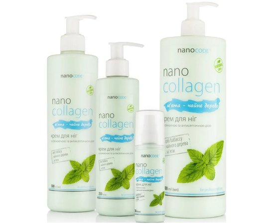 Крем для ног Мята-Чайное дерево NanoCode, изображение 3