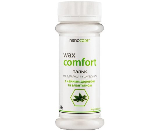 Тальк для депиляции и шугаринга NanoCode, 50 g