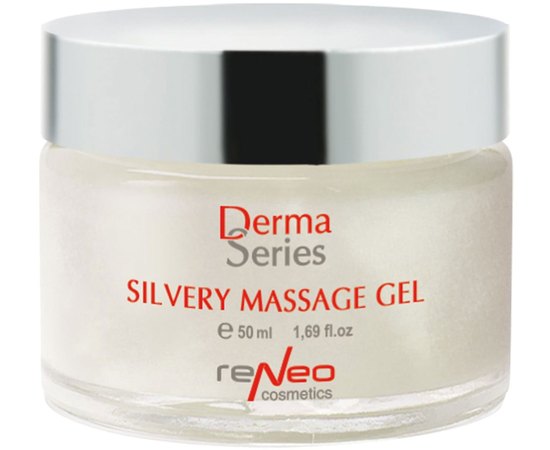 Масажний гель для обличчя Derma Series Silvery Massage Gel, 50 ml, фото 