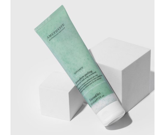 Очищающая пилинг маска для кожи головы Farmavita Amethyste Advance Scalp Detox Phyto-Peeling Mask, 150 ml, изображение 2
