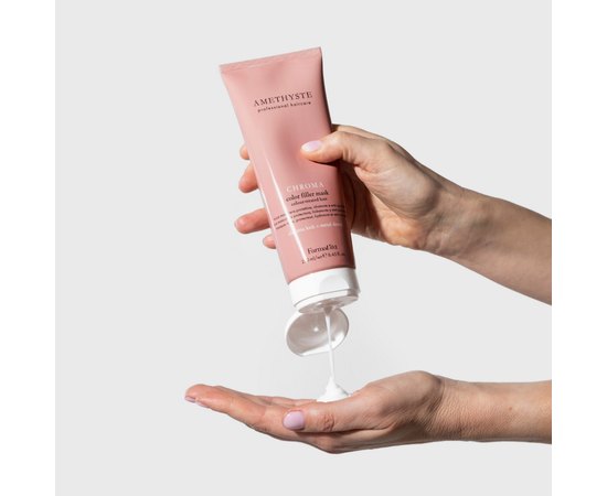 Маска для восстановления цвета для окрашенных волос Farmavita Amethyste Chromа Color Filler Mask, изображение 3 Маска для восстановления цвета для окрашенных волос Farmavita Amethyste Chromа Color Filler Mask, изображение 3