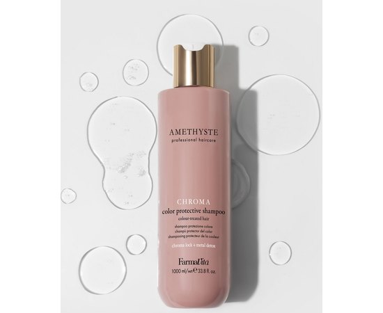 Шампунь для захисту кольору для фарбованого волосся Farmavita Amethyste Chromа Color Protective Shampoo, фото _ab__is.image_number.default Шампунь для захисту кольору для фарбованого волосся Farmavita Amethyste Chromа Color Protective Shampoo, фото _ab__is.image_number.default