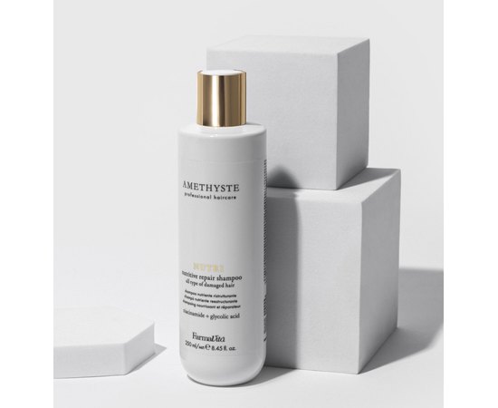 Шампунь для відновлення та живлення волосся Farmavita Amethyste Nutri Nutritive Repair Shampoo, фото _ab__is.image_number.default Шампунь для відновлення та живлення волосся Farmavita Amethyste Nutri Nutritive Repair Shampoo, фото _ab__is.image_number.default