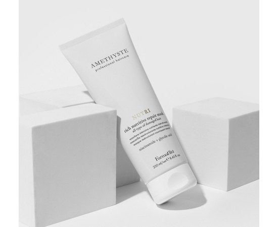 Маска для відновлення та живлення всіх типів пошкодженого волосся Farmavita Amethyste Nutri Rich Nutritive Repair Mask, фото _ab__is.image_number.default