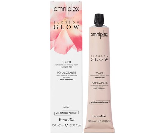 Безаммиачный тонер для волос Farmavita Omniplex Blossom Glow Toner, 100 ml Безаммиачный тонер для волос Farmavita Omniplex Blossom Glow Toner, 100 ml