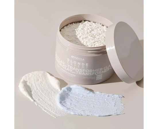 Глиняный трансформер для добавления в пудру Indola Blonde Expert Clay Transformer, 120 g, изображение 2