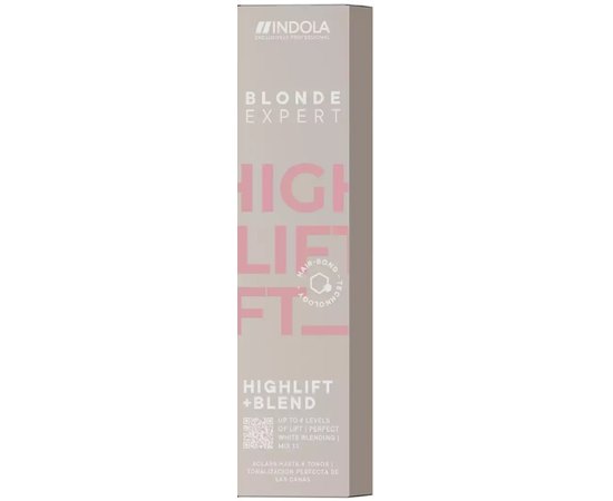 Краска для волос до 4 уровней осветления Indola Blonde Expert Highlift + Blend, 60 ml, изображение 2