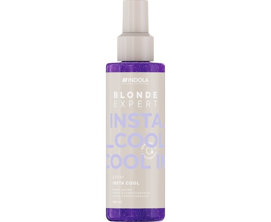 Спрей-кондиционер для нейтрализации нежелательной желтизны волос Indola Blonde Expert Insta Cool Spray, 150 ml