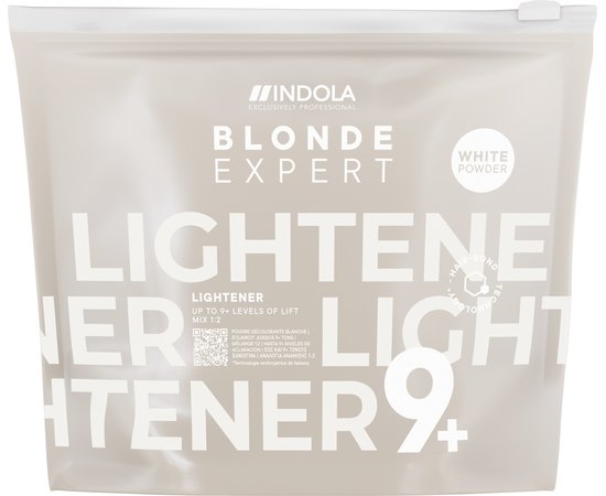 Пудра для обесцвечивания волос белая Indola Blonde Expert Lightener 9+ White Powder, 450 g