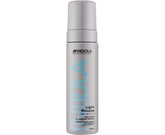 Легкий мус для надання об'єму Indola Care & Styling Light Mousse, 200 ml