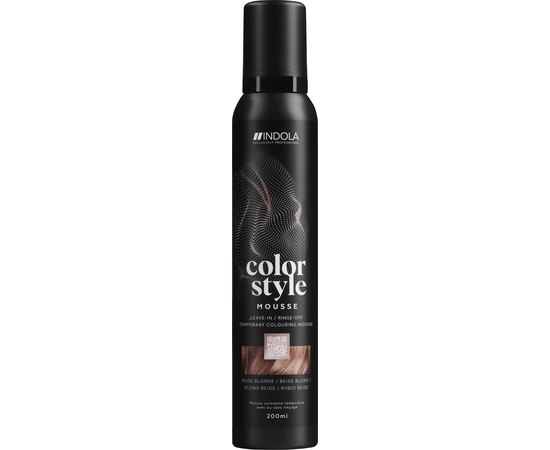 Семіперманентний відтіночний мус Indola Color Style Mousse, 200 ml, фото 
