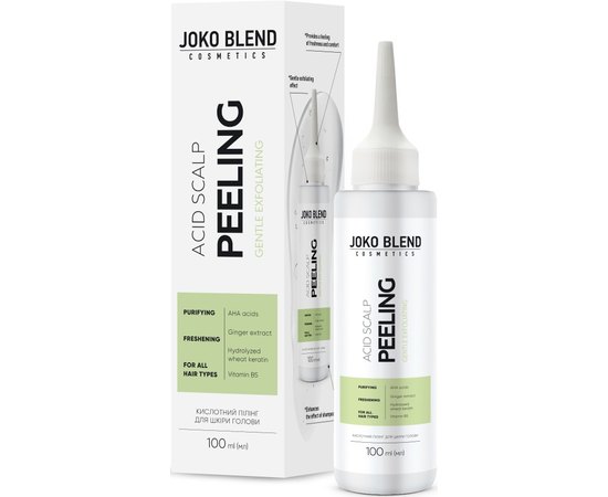 Кислотный пилинг для кожи головы Joko Blend Acid Scalp Peeling, 100 ml, изображение 3 Кислотный пилинг для кожи головы Joko Blend Acid Scalp Peeling, 100 ml, изображение 3