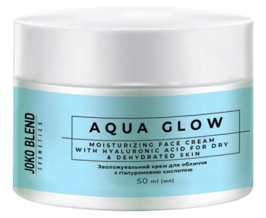 Увлажняющий крем для лица с гиалуроновой кислотой Joko Blend Aqua Glow Face Cream, 50 ml Увлажняющий крем для лица с гиалуроновой кислотой Joko Blend Aqua Glow Face Cream, 50 ml