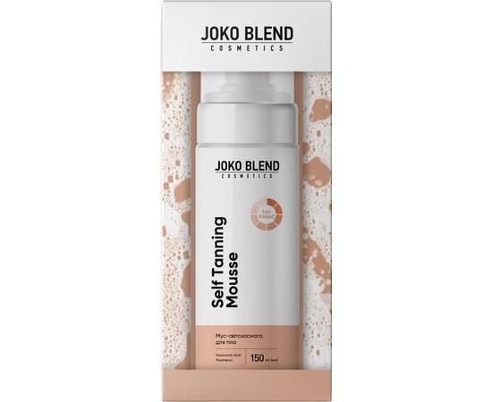 Мусс-автозагар для тела Joko Blend Self Tanning Mousse, 150 ml Мусс-автозагар для тела Joko Blend Self Tanning Mousse, 150 ml