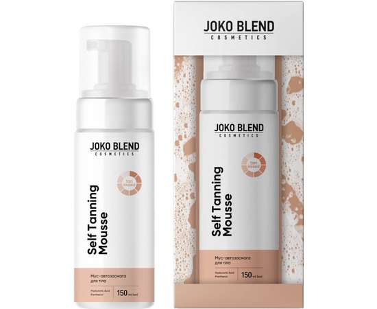 Мусс-автозагар для тела Joko Blend Self Tanning Mousse, 150 ml, изображение 2 Мусс-автозагар для тела Joko Blend Self Tanning Mousse, 150 ml, изображение 2