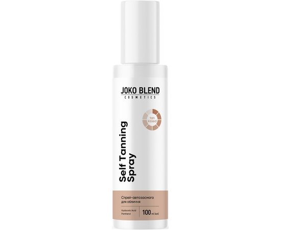 Спрей-автозасмага для обличчя Joko Blend Self Tanning Spray, 100 ml, фото  Спрей-автозасмага для обличчя Joko Blend Self Tanning Spray, 100 ml, фото