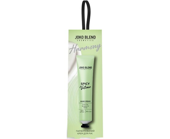 Крем для рук парфюмированный Joko Blend Spicy Vetiver Hand Cream, 30 ml, изображение 3 Крем для рук парфюмированный Joko Blend Spicy Vetiver Hand Cream, 30 ml, изображение 3