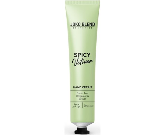 Крем для рук парфюмированный Joko Blend Spicy Vetiver Hand Cream, 30 ml Крем для рук парфюмированный Joko Blend Spicy Vetiver Hand Cream, 30 ml