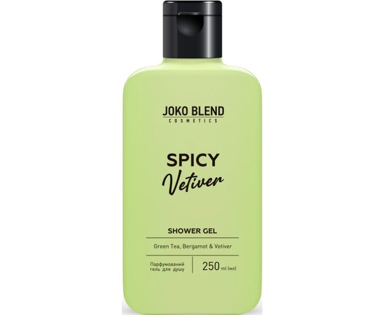 Парфюмированный гель для душа Joko Blend Spicy Vetiver Shower Gel, 250 ml Парфюмированный гель для душа Joko Blend Spicy Vetiver Shower Gel, 250 ml