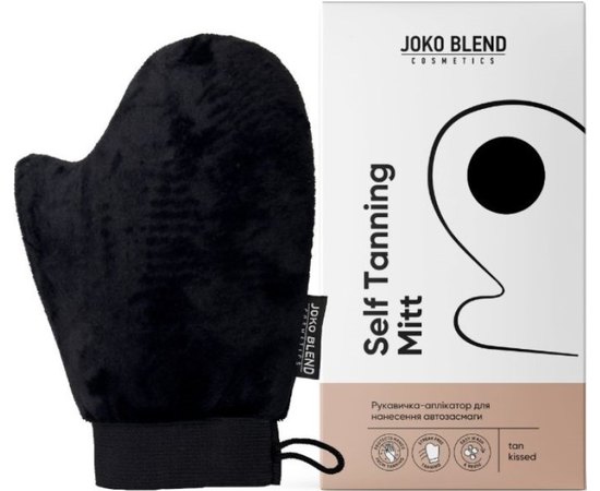 Рукавичка-аплікатор для нанесення автозасмаги Joko Blend Tanning Mitt, фото  Рукавичка-аплікатор для нанесення автозасмаги Joko Blend Tanning Mitt, фото