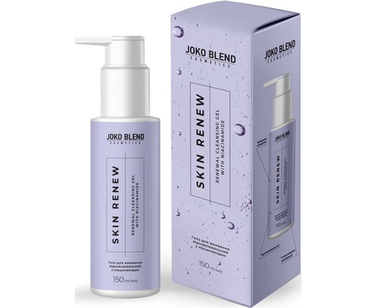 Гель для вмивання відновлювальний з ніацинамідом Joko Blend  Skin Renew Cleansing Gel, 150 ml, фото _ab__is.image_number.default Гель для вмивання відновлювальний з ніацинамідом Joko Blend  Skin Renew Cleansing Gel, 150 ml, фото _ab__is.image_number.default