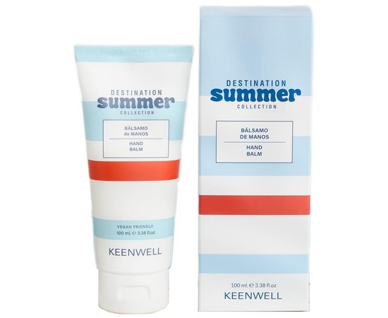 Бархатный крем для рук Keenwell Destination Summer Hand Balm, 100 ml Бархатный крем для рук Keenwell Destination Summer Hand Balm, 100 ml