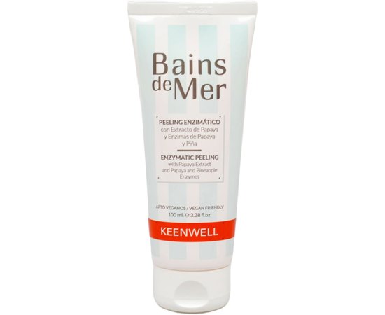 Ензимний пілінг з ензимом папайї та ананасу Keenwell Bains de Mer Enzymatic Peeling, 100 ml, фото  Ензимний пілінг з ензимом папайї та ананасу Keenwell Bains de Mer Enzymatic Peeling, 100 ml, фото