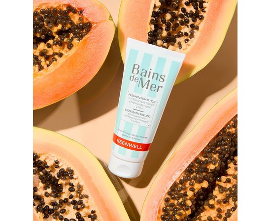 Ензимний пілінг з ензимом папайї та ананасу Keenwell Bains de Mer Enzymatic Peeling, 100 ml, фото _ab__is.image_number.default Ензимний пілінг з ензимом папайї та ананасу Keenwell Bains de Mer Enzymatic Peeling, 100 ml, фото _ab__is.image_number.default