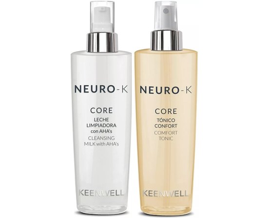 Набір для обличчя для всіх типів шкіри Нейро (Молочко+Тонік) Keenwell Neuro-K Core, фото  Набір для обличчя для всіх типів шкіри Нейро (Молочко+Тонік) Keenwell Neuro-K Core, фото