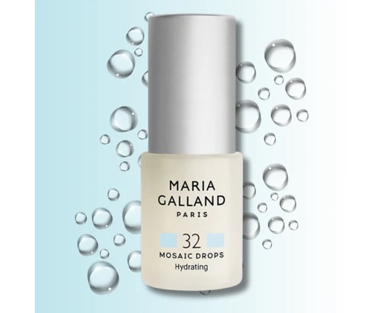 Інтенсивна зволожувальна гелеподібна сироватка Maria Galland 32 Mosaic Drops Hydrating, 15 ml, фото _ab__is.image_number.default