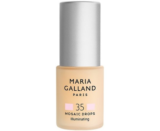 Сироватка, що відновлює сяйво шкіри Maria Galland 35 Mosaic Drops Illuminating, 15 ml, фото 
