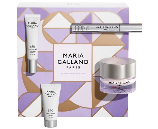 Набір для обличчя Maria Galland 640-650-661 Lift`Expert Sculpting Holiday Set, фото  Набір для обличчя Maria Galland 640-650-661 Lift`Expert Sculpting Holiday Set, фото